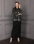 BAJU KURUNG KEDAH BIDASARI (BLACK)